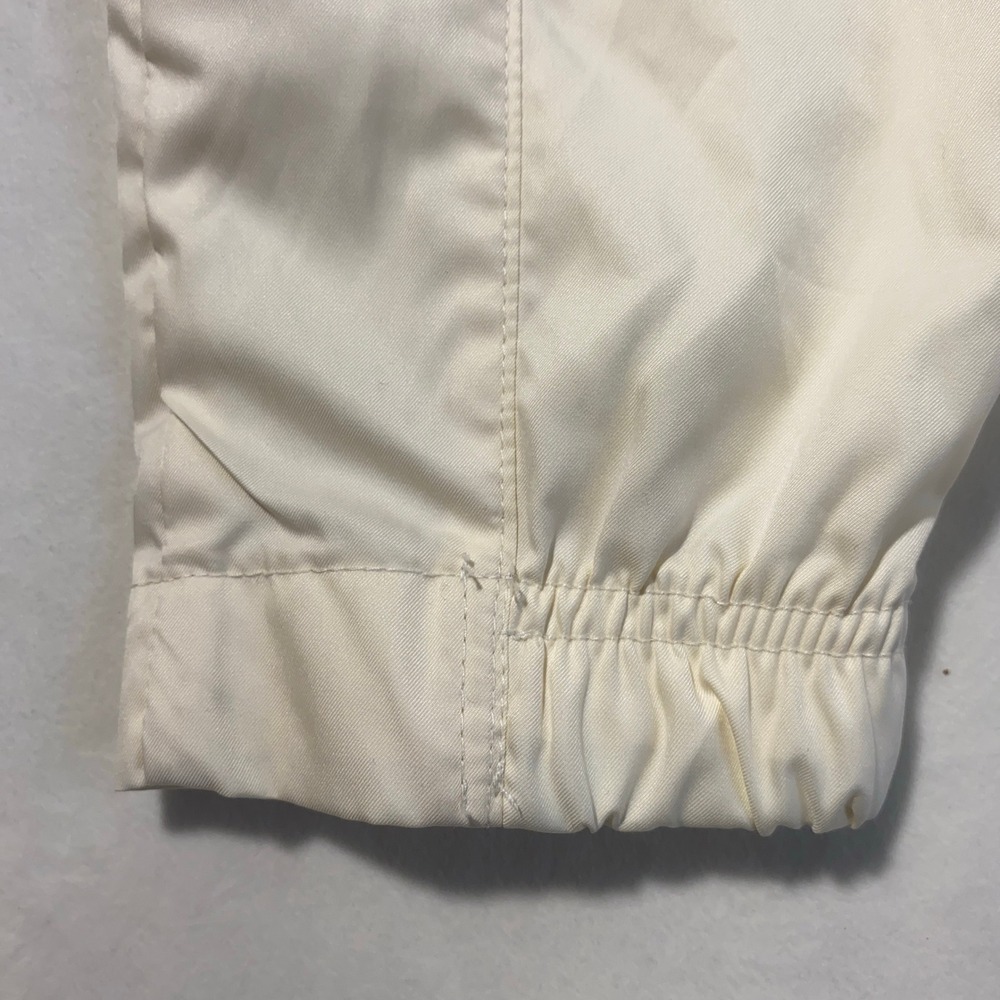 Nike Womens Utility Field Jacket Sail White Full‎ Zip Snap Cargo Pockets Small - Picture 3 of 9